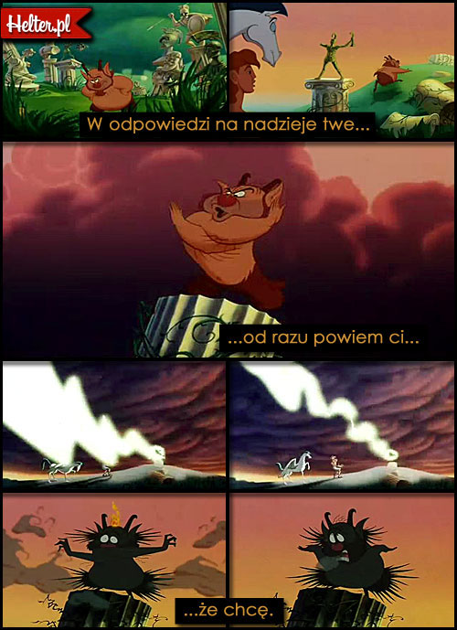 Cytaty Z Bajki Herkules 1997